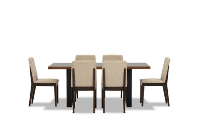 NERO - 7 Piece 1800 Dining Suite.