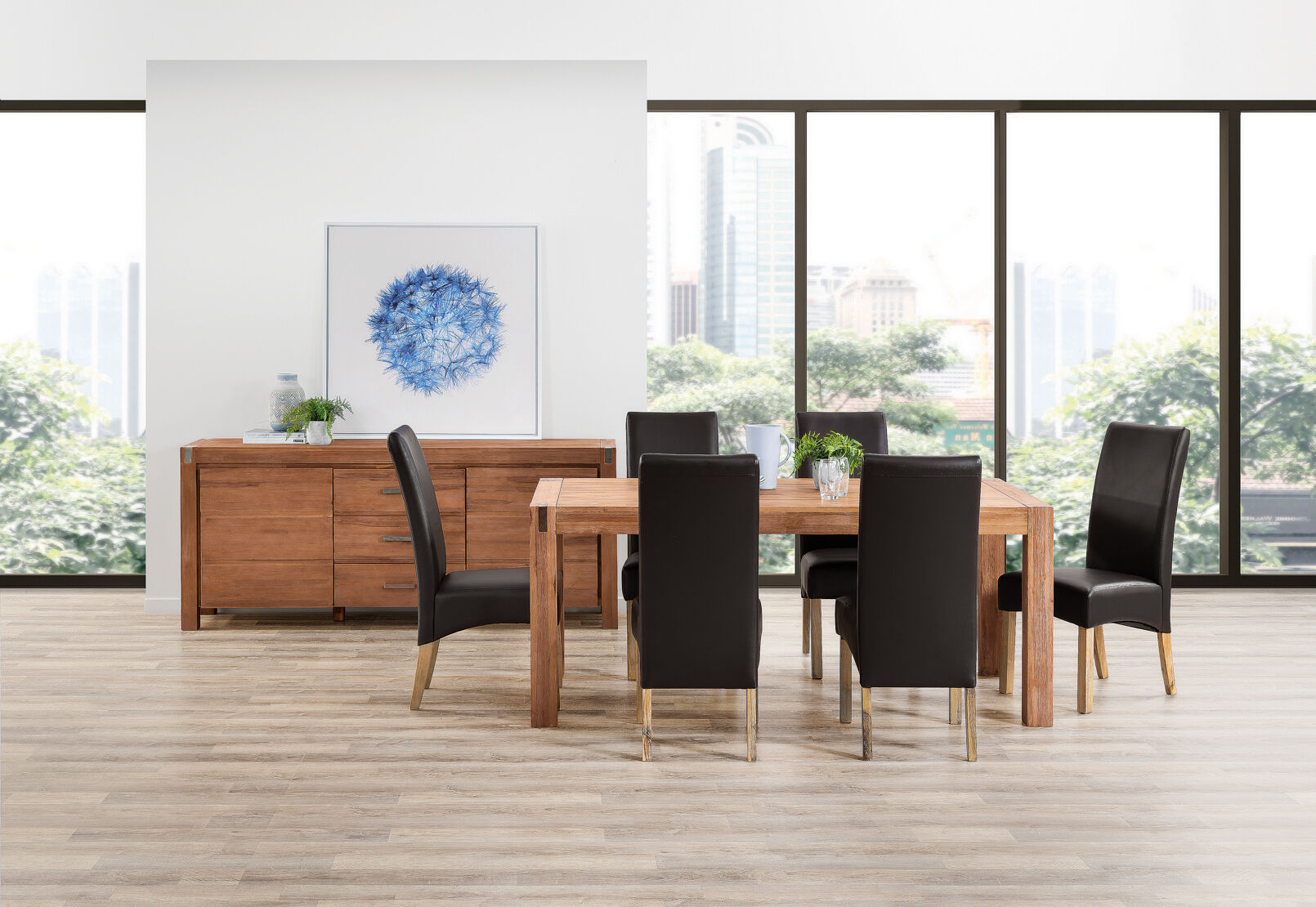 SILVERWOOD MK2 - 7 Piece Dining Suite SILVERWOOD MK2
