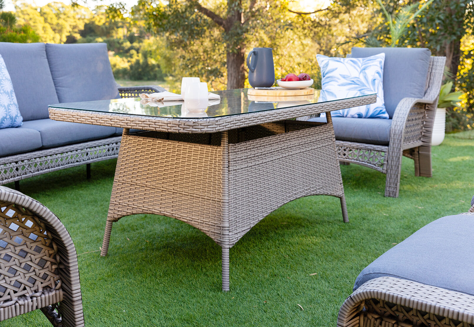 ISABELA - 6 Piece Outdoor Lounge Dining Setting ISABELA