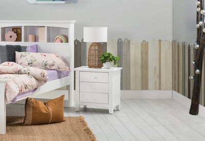 COPELAND - 3 Drawer Bedside.