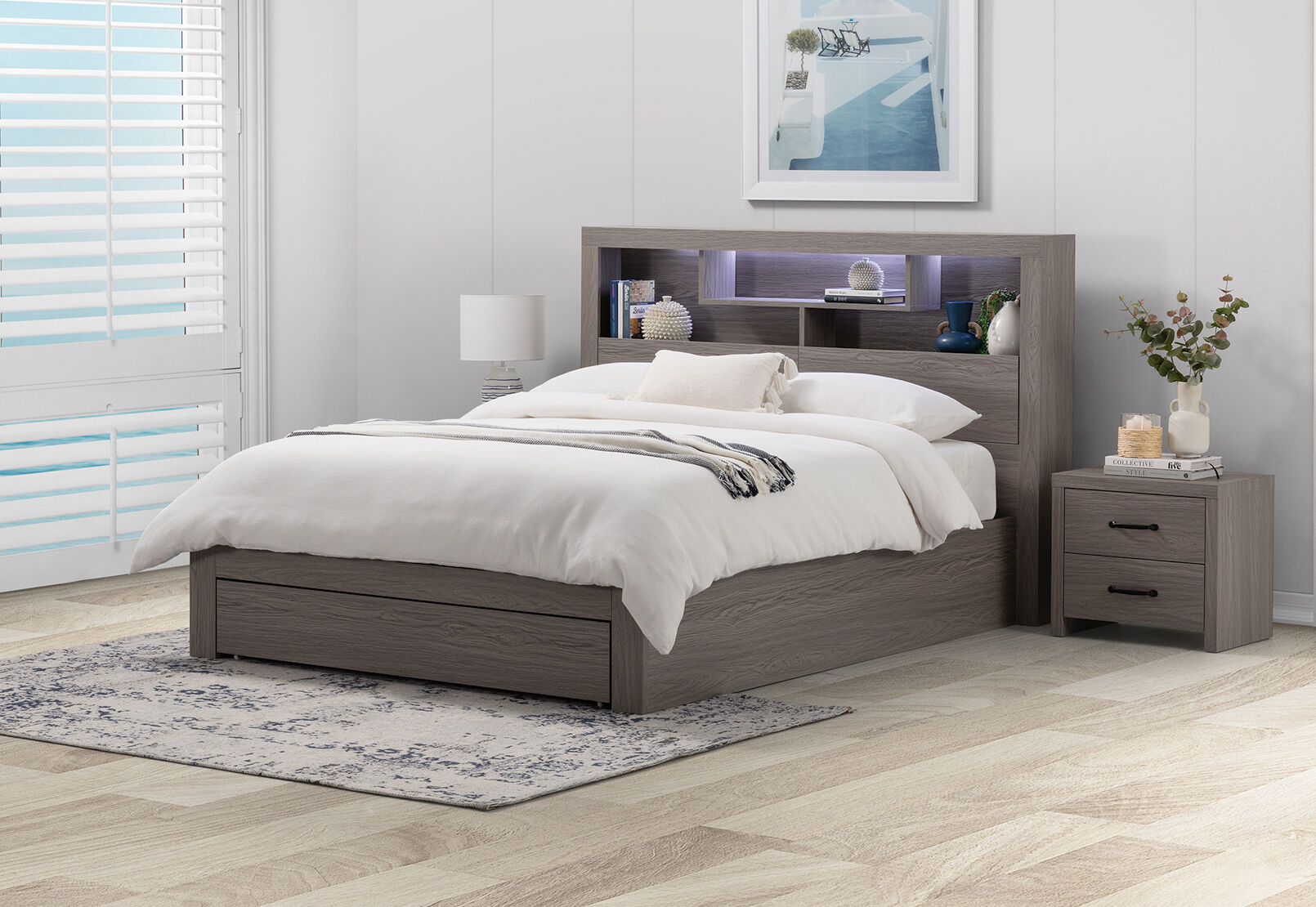 GEOVANA - Queen Lift Bed GEOVANA