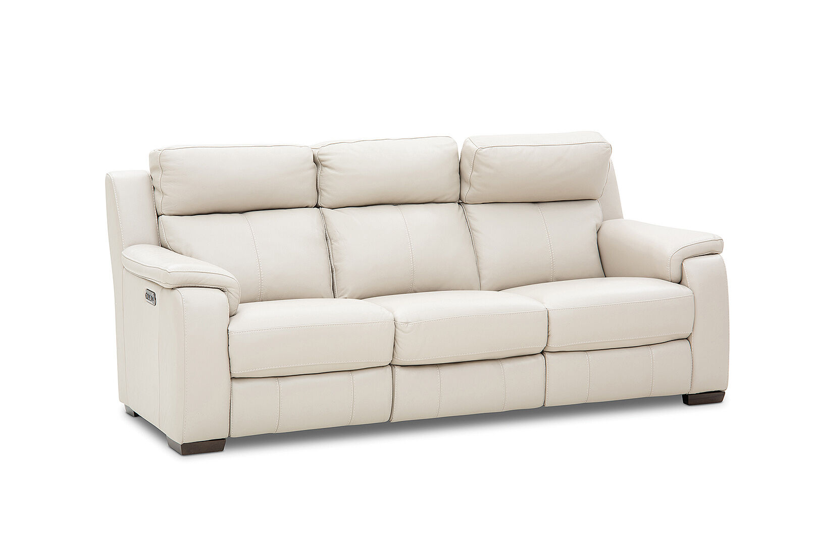 CAPELLO - Leather 3 Seater Sofa with 2 Inbuilt Electric Recliners CAPELLO