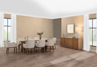 THORIN - 9 Piece Suite with Armondo Dining Chairs
