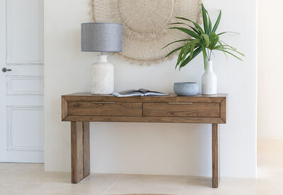 SORVINO - 2 Drawer Sofa Table